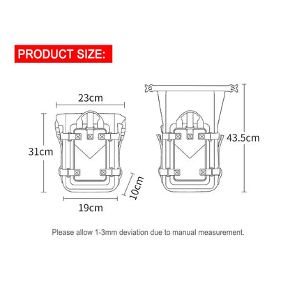 2PCS Universal Motorcycle Frame Crash Bars Waterproof Bag Repair Tool Placement Bag For BMW R1200GS R1250GS For HONDA For Suzuki-EXPROTAS