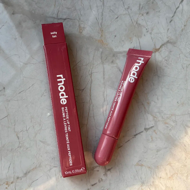 Rhode Shimmer Lipstick Liner Waterproof Gloss Blush Makeup Lemontini