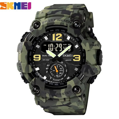 SKMEI 1637 Men’s Military Digital Watch Camo Waterproof Shockproof Sport
