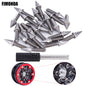 24pcs Hex Socket Screws RC Crawler Spiked Bolts for SCX10 D90 TRX4