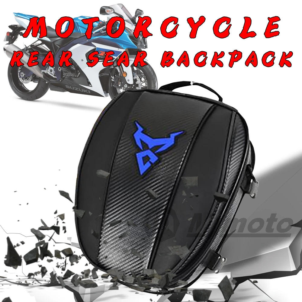 Motorcycle Magnetic Tank Bag Carbon Look Oxford Cloth Storage Bag