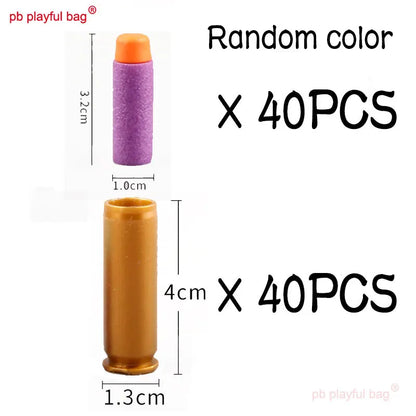 Foam EVA Soft Bullets for M416 Toy Gun Shell Ejecting Blaster QG421
