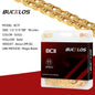 BUCKLOS 8-12 Speed Bike Chain MTB Road Bicycle Chain 116L Shimano SRAM