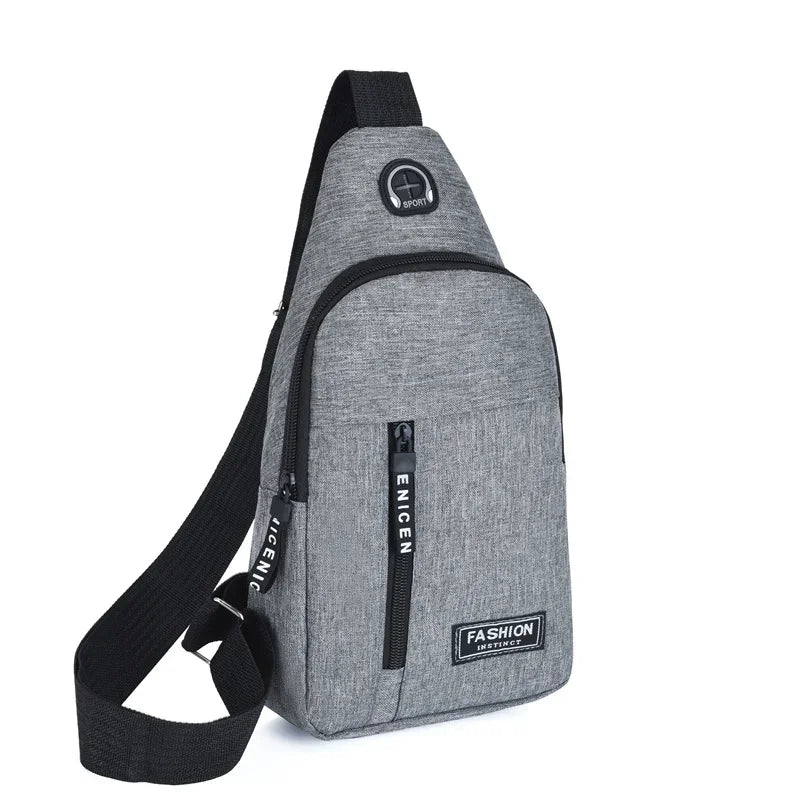 Waterproof Messenger Bag Men Chest Fashion Korean-Style Casual Bags