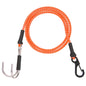 1/10 Kinetic Winch Strap RC Crawler Hook Rescue Trailer Elastic Rope