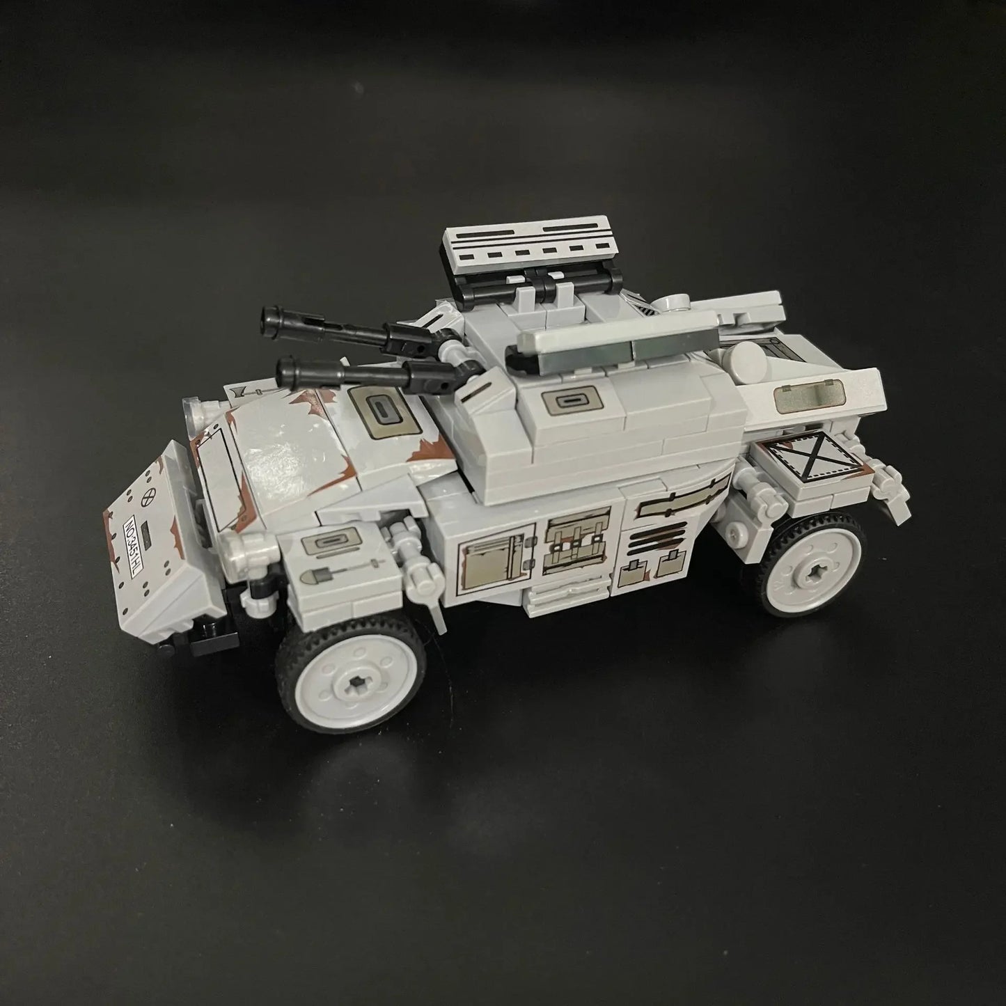 WW2 German Pz.Kpfw.38(t)A Light Tank Building Blocks Military Brick Model Set Gift