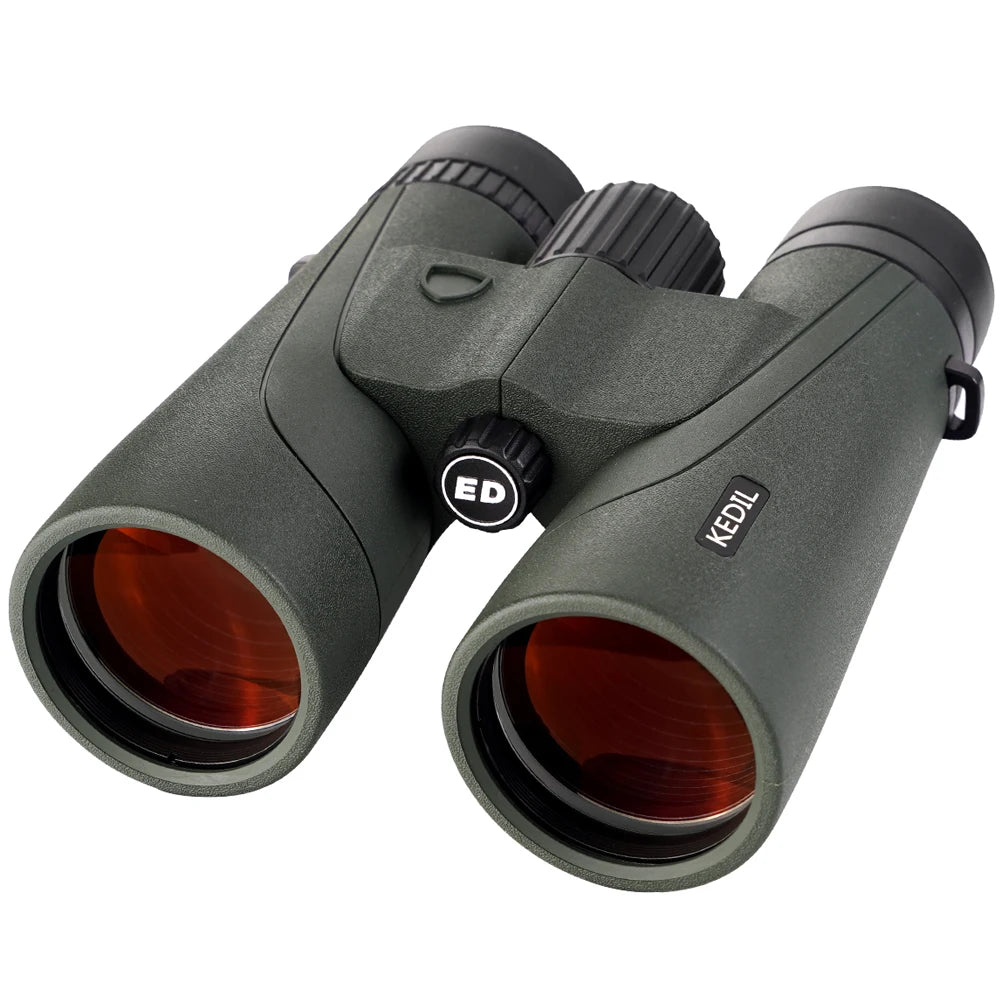12x50 ED HD Binoculars IPX7 Waterproof BAK4 Prism Bird Watching Travel