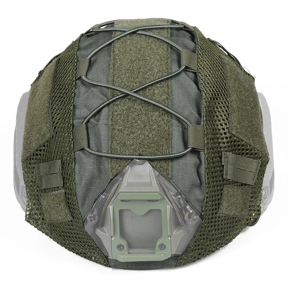 Tactical Fast Helmet Cover for Ops-Core PJ/BJ/MH Camo Military Hunting