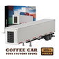 MOC Truck Head Container Trailer Building Blocks City Shipping Vehicle Toy Set