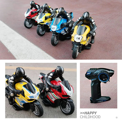 RC Motorcycles Toys for Boys 1/6 Electric Motor RC Cars High Speed 4CH Remote Control Racing Motorcycle Drift Car Model Gift-EXPROTAS