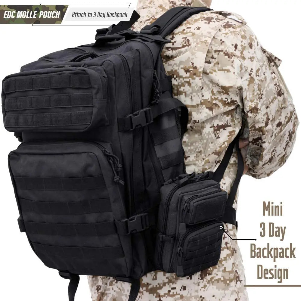 Tactical Outdoor Camping Bag Military Molle EDC Waist Pack Medical Pouch