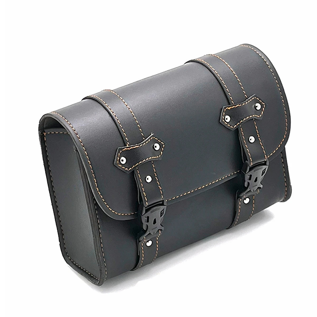 PU Leather Motorcycle Fork Tool Bag for Harley Sportster XL883/XL1200 Chopper Bobber