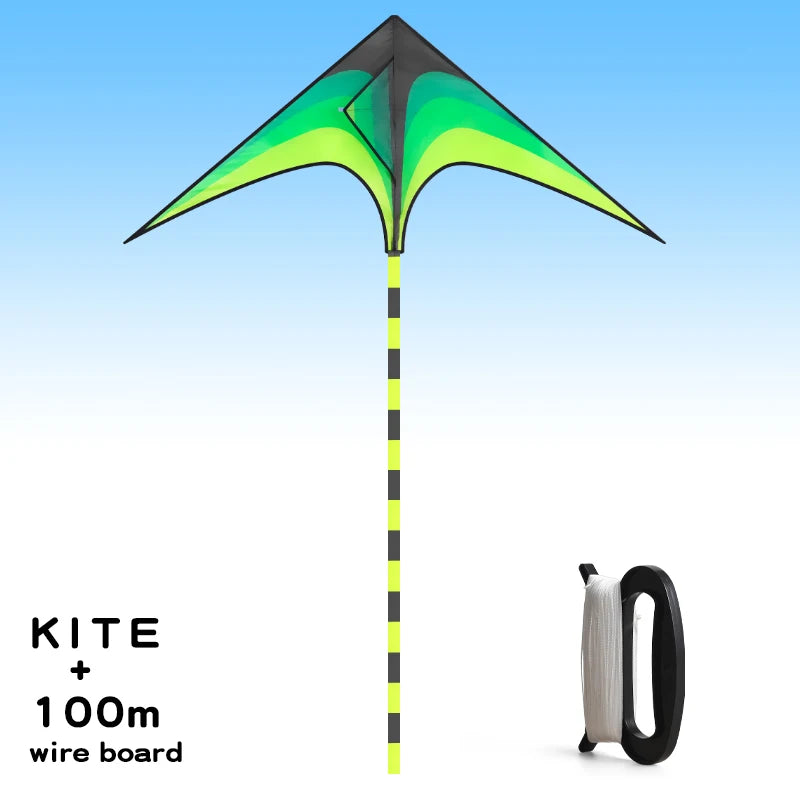 Adult-sized Large Delta-wing Kite with 6-Meter Tail - Easy to Fly