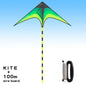 Adult-sized Large Delta-wing Kite with 6-Meter Tail - Easy to Fly