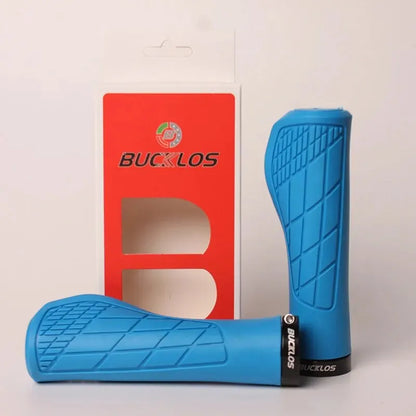 Shock Absorbing Bike Handlebar Grips BUCKLOS Lock-On MTB