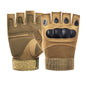 Tactical Finger Gloves Hard Knuckle Half Finger Military Combat Airsoft