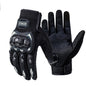 Motorcycle Full Finger Gloves Leather Riding Gear for Dirt Bike Sport