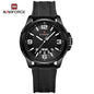 NAVIFORCE Creative TPU Strap Male Wristwatch Fashion Sports 3ATM Waterproof Quartz Day and Date Display Men Watches Reloj Hombre-EXPROTAS