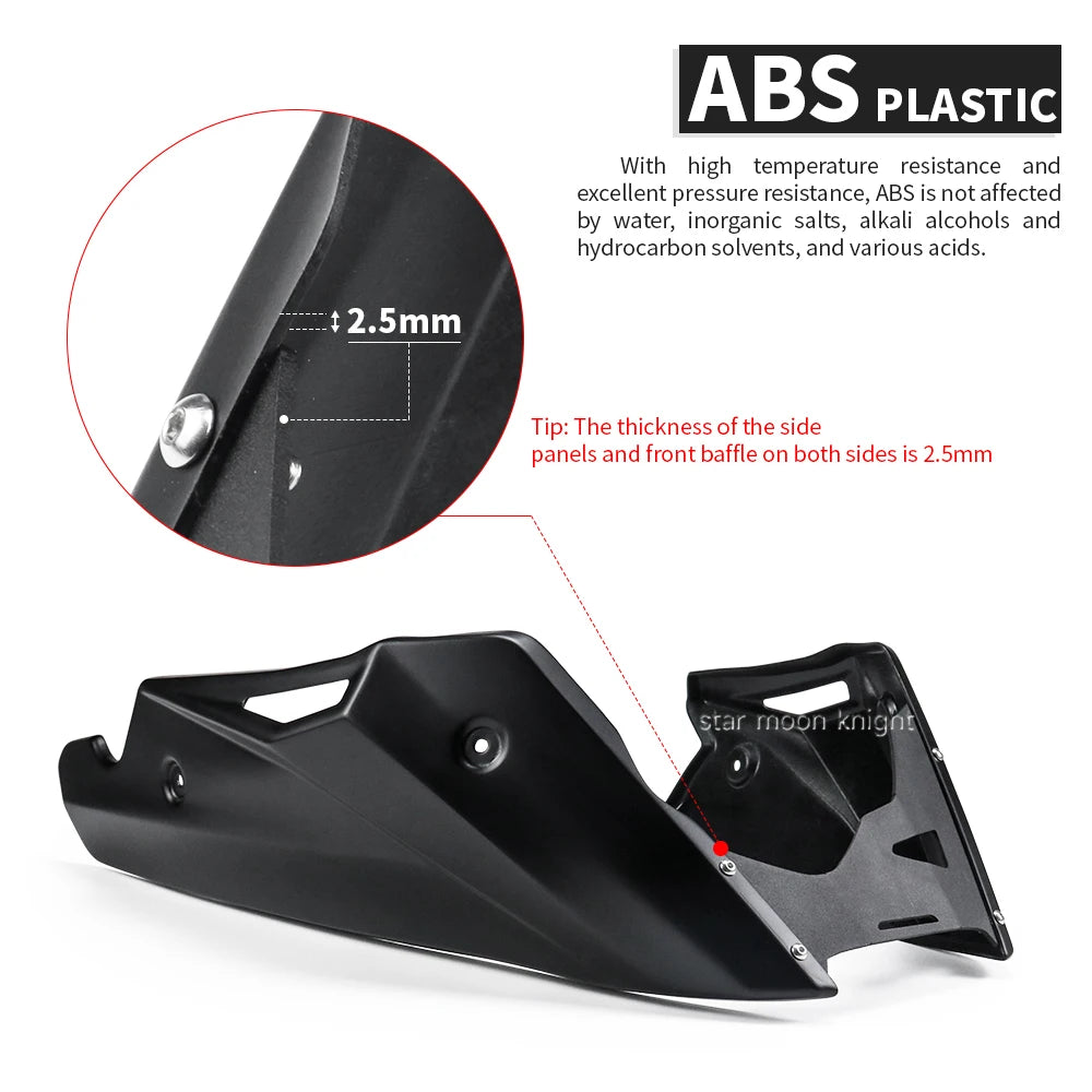 Belly Pan Lower Engine Guard Finish Plate for Honda CB750 Hornet 2023-2025