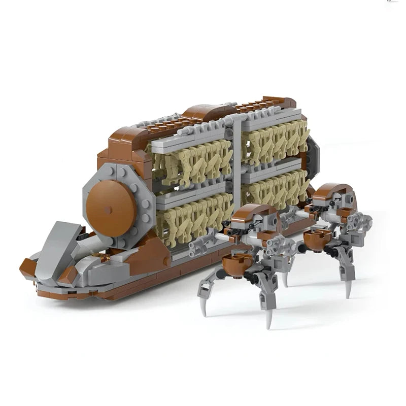 500+pcs Star Plan Attack Craft Droid Destroyer Building Blocks Model Toy Gift