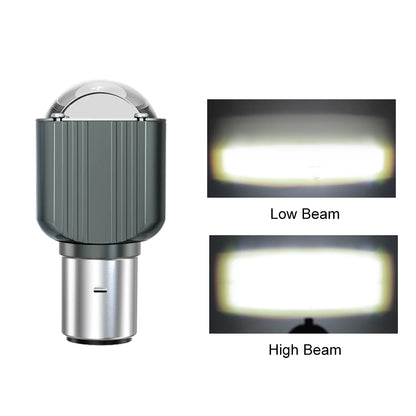 Fog Light H4 LED Headlight Bulb 60000LM Hi/Lo Beam Motorcycle 12V