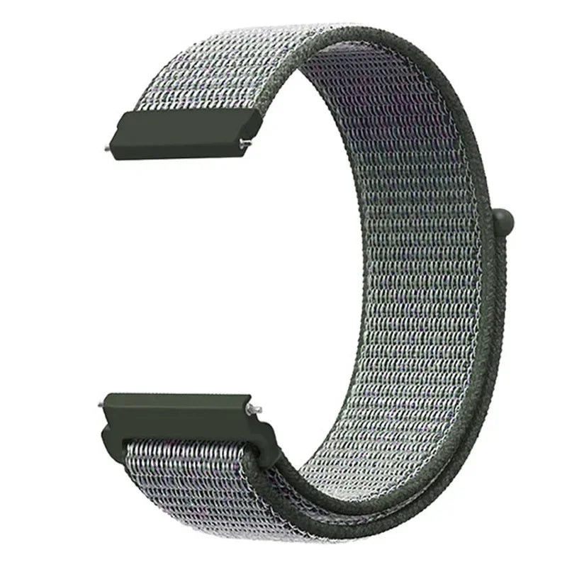 20mm 22mm Nylon Strap for Garmin Forerunner Venu Vivoactive Watch Band