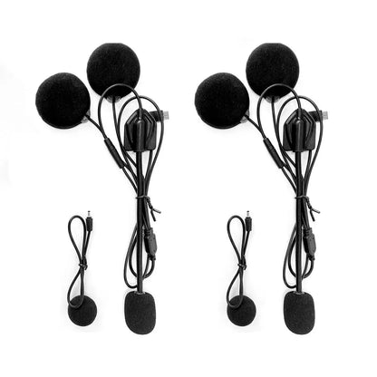 Maxto M2 M3 M3S M2C Helmet Intercom Headset Mic Earphone 2-in-1