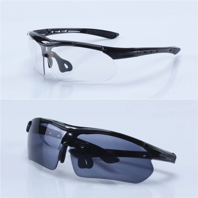 Photochromic Cycling Sunglasses Auto-Tint MTB Road Bike Eyewear Men Women Goggles