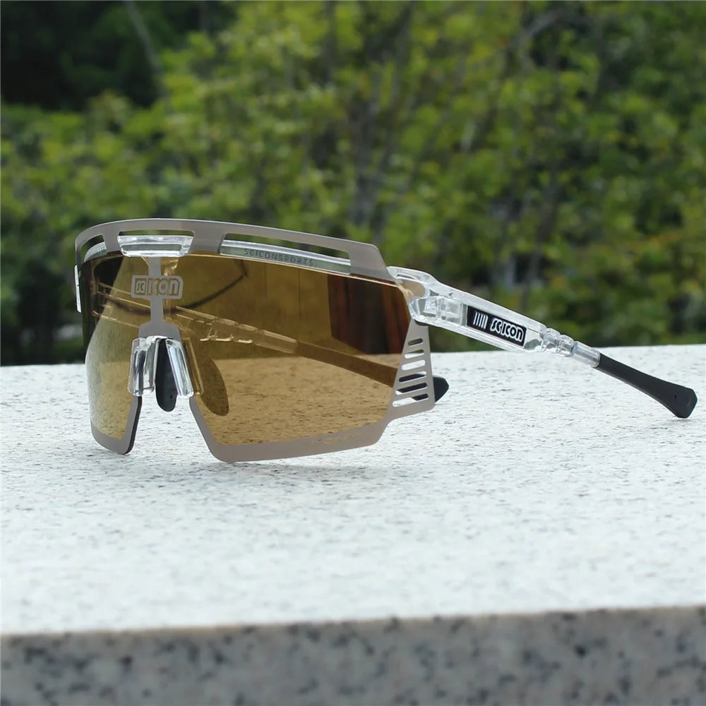 Scicon Photochromic Cycling Sunglasses MTB Road Bike Sports Eyewear Men Women