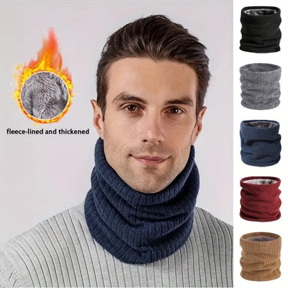 Ski Neck Scarf Thermal Fleece Warmer Winter Snood for Men Women Cycling