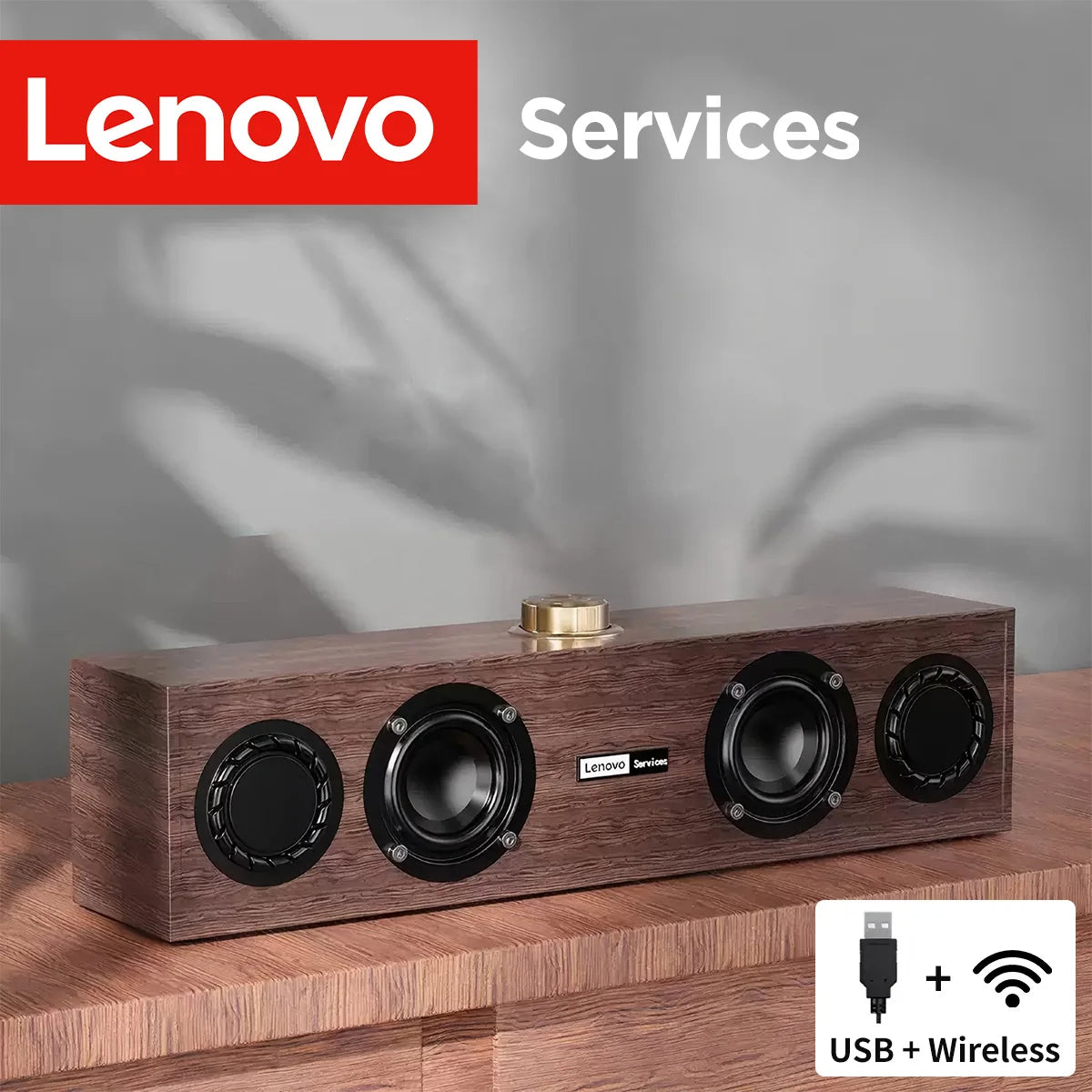EXPROTAS C02 Bluetooth Speaker Wired Dual-Mode Retro Speaker for TV & Mobile