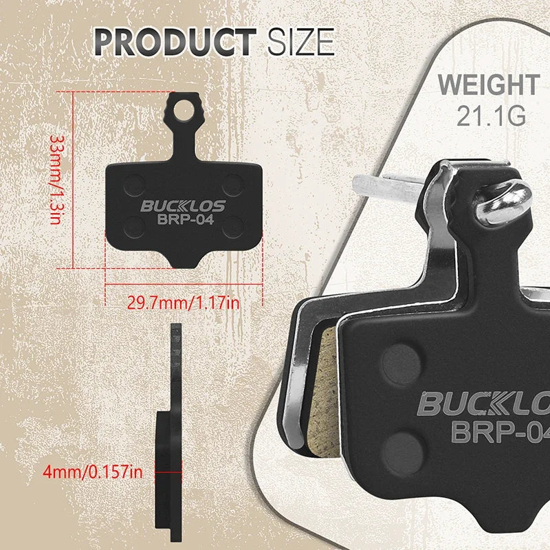 SRAM Avid Elixir Resin Brake Pads BUCKLOS MTB Road Hydraulic Disc
