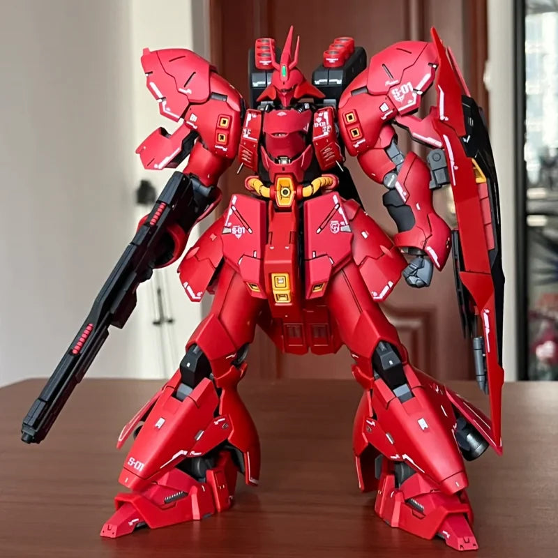 Sazabi RG 1/144 Mech Model Assembly Puzzle Toy Collectible Ornament