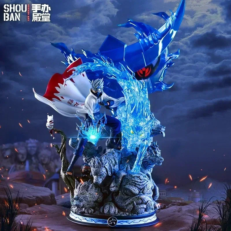 Naruto Action Figure 22cm Kakashi PVC Model Anime Statue Collection Toy