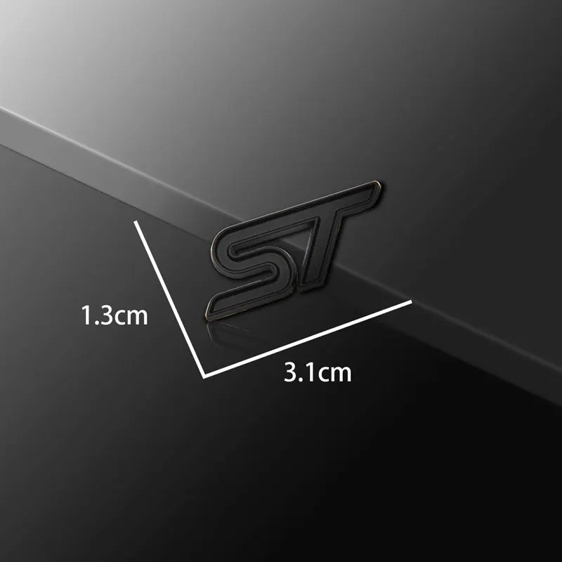 Car Steering Wheel Sticker Auto Emblem for Ford Focus Mondeo Fiesta MK3
