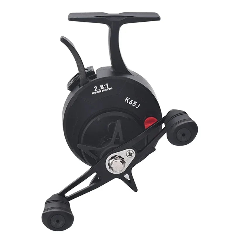 Ice Fishing Reel Lizard Free Runner Spool EVA Knob Metal Plastic Spool Options