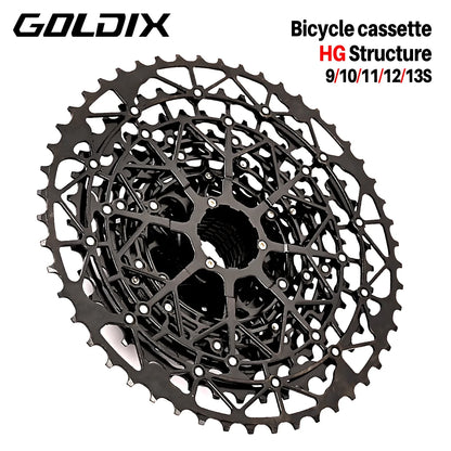 GOLDIX 13 Speed MTB Cassette Ultralight HG Sprocket Carbon Steel