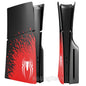 Premium ABS Replacement Shell Accessories for PS5 Slim Protective Cover Hard Faceplate Fit for Playstation 5 Slim Spider Version-EXPROTAS