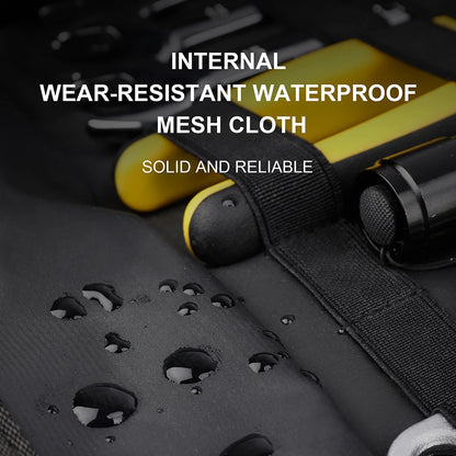 Motorcycle Tool Roll Bag Portable Side Storage Pouch for Travel Repair Tools