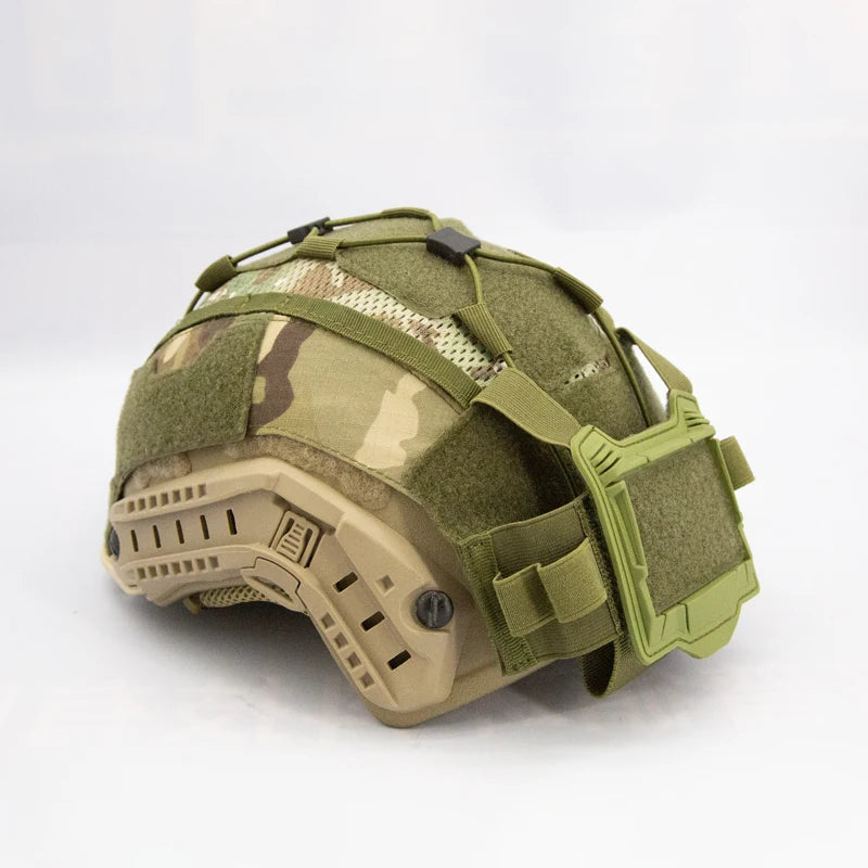 Tactical Helmet Cover for Maritime Helmet NVG Battery Pouch Hunting Gear