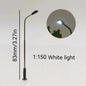 5PCS Miniature Street Lamp LED Model 3V Road Light for Diorama Layout