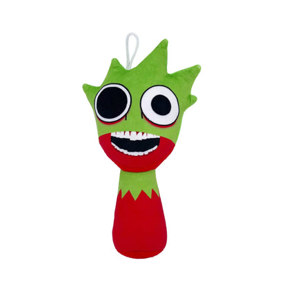 Horror Game Toys Sprunki Plush Soft Stuffed Cartoon Pillow for Kids