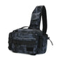 Fishing Rod Bag with Shoulder Strap Folding Tackle Storage Case Outdoor