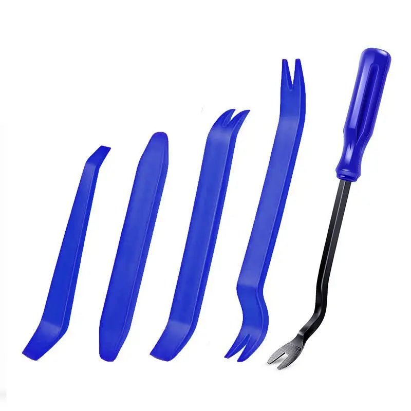 4x Car Door Clip Pry Trim Removal Tool Set Plastic Dash Panel Interior