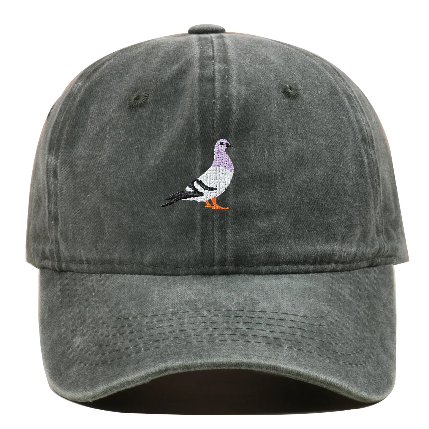 Outdoor Sun Protection Baseball Cap Pigeon Embroidered Unisex Hat