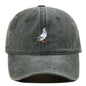 Outdoor Sun Protection Baseball Cap Pigeon Embroidered Unisex Hat