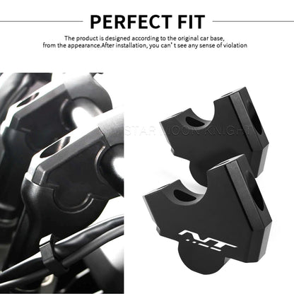 For Honda NT1100 Handlebar Riser Clamp Adapter Height Lift Mount 2022-2024