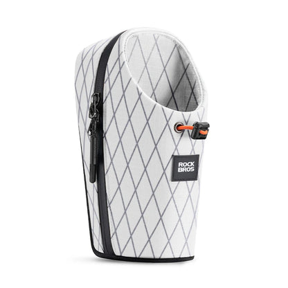 Water Bottle Bag Folding Bike Front Frame Storage Pouch for Brompton