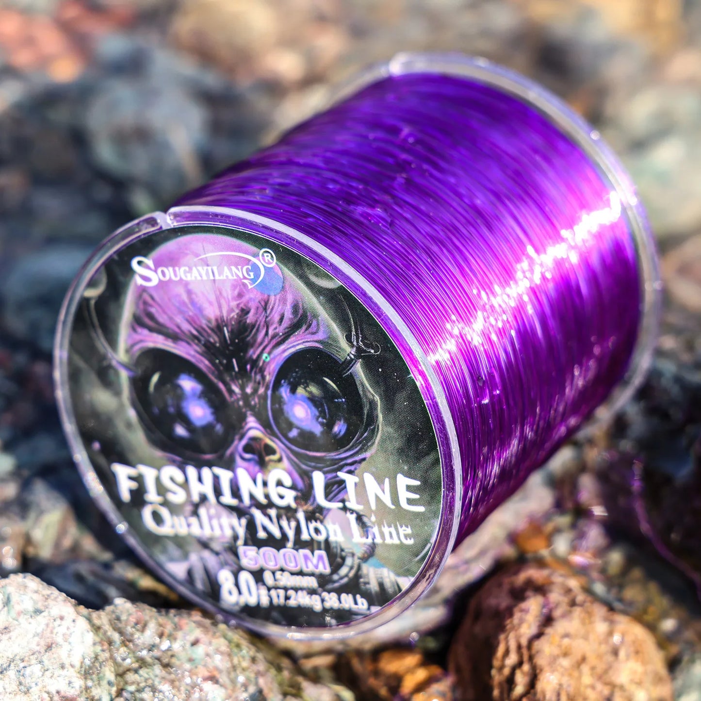 500m Nylon Fishing Line Sougayilang 7-38lb Monofilament Fresh Saltwater