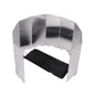 Wind Shield Foldable 8/9/10 Plates Gas Stove Outdoor Camping Cooking Screen